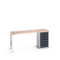 Bott Verso Werkbank | 7 Lades | Breedte Lade 800mm | Multiplex | RAL 7016 - 16921951.19