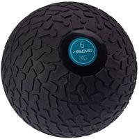 Avento fitnessbal Slam 6 kg 23 cm rubber zwart - thumbnail