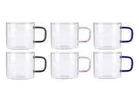 ERNESTO Glazenset (Espressokopjes set van 6)