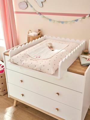 Verschoontafel 52 cm LIGNE FESTON wit