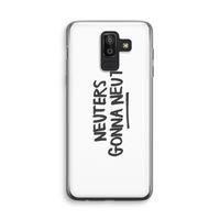 Neuters: Samsung Galaxy J8 (2018) Transparant Hoesje