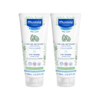 Mustela Baby 2in1 Wasgel 200ml 1+1 Gratis