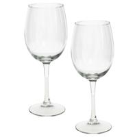 Gerimport Wijnglazen - 12x stuks - glas - 470 ml - Wijnglas voor rode en witte wijn
