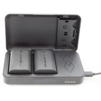 ChiliPower Powercase voor Canon LP-E6, LP-E6N, LP-E6NH - Duo lader, powerbank en bewaarcase in 1