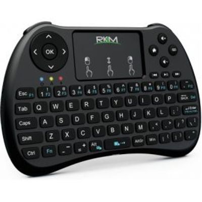 Rikomagic K6 toetsenbord Draadloos Zwart