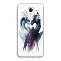 Yin Yang Dragons: Xiaomi Redmi 5 Transparant Hoesje