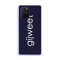 Gijweet: Samsung Galaxy Note 10 Lite Transparant Hoesje