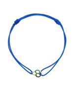 Aliita bracelet Gato en or 9ct - Bleu - thumbnail