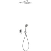 Regendouche set Tres Alplus | Inbouw | Mengkraan | 2-weg | Rond | Chroom