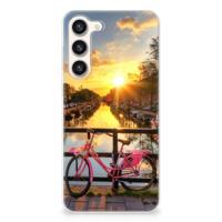 Samsung Galaxy S23 Plus | Silliconen Back Cover | Amsterdamse Grachten