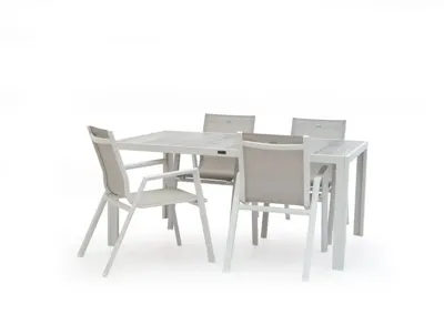 Hartman diningset tanger 168 aruba dining royal white