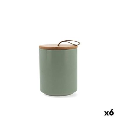 Blik Quid Ozon Groen Keramisch Lakens 10,4 x 13 cm (6 Stuks)