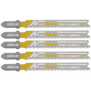 kwb 620525 decoupeerzaag-, figuurzaag- & reciprozaagblad Decoupeerzaagblad Bimetaal 5 stuk(s)