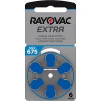 Rayovac Extra 675 hoortoestelbatterijen - thumbnail