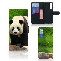 Sony Xperia 1 II Telefoonhoesje met Pasjes Panda