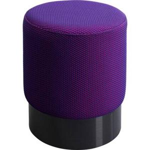 Kare Poef Jody Purple Mesh Black