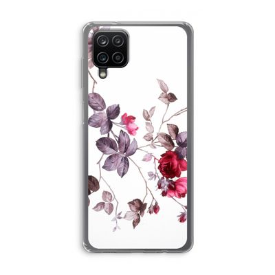 Mooie bloemen: Samsung Galaxy A12 Transparant Hoesje