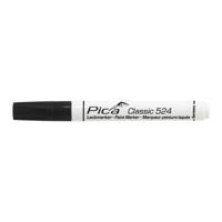Permanente markeerstift Pica Classic Zwart