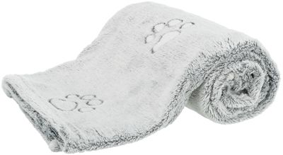 Trixie hondendeken nando softfleece lichtgrijs