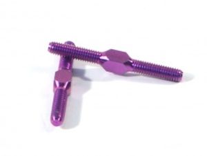 Titanium turnbuckle m3x29mm(2pcs/purple)