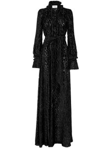 Philipp Plein robe Chiffon Gipsy à effet usé - Noir