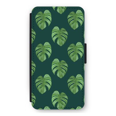 Monstera leaves: iPhone 11 Pro Max Flip Hoesje