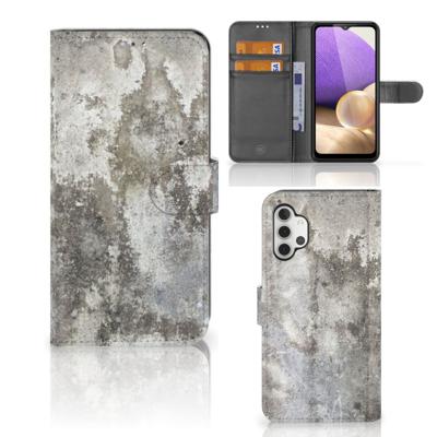 Samsung Galaxy A32 4G | Bookcase | Beton Print