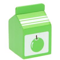 Bigjigs houten pak appelsap, per stuk Bigjigs houten pak appelsap, per stuk