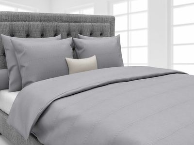 Heckett & Lane Heckett&Lane David Dekbedovertrek Silver grey