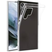 Vivanco Super Slim Backcover Samsung Galaxy S22 Ultra Transparant Inductieve lading