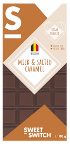 Sweet-switch Milk & Salted Caramel Chocolate