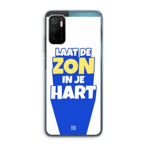 Laat de zon in je hart: Xiaomi Poco M3 Pro 5G Transparant Hoesje
