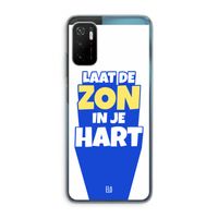 Laat de zon in je hart: Xiaomi Poco M3 Pro 5G Transparant Hoesje