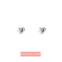 Day&Eve Oorbellen Small Heart Stud | Zilver