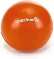 Beeztees massief rubberbal 5 cm oranje - thumbnail