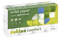 Toiletpapier Satino Comfort 2-laags 400vel wit 8rollen