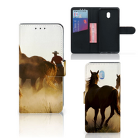 Xiaomi Redmi 8A Telefoonhoesje met Pasjes Design Cowboy - thumbnail