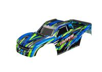 Traxxas - Body, Stampede 4X4 VXL, green (painted, decals applied) (clipless) (TRX-9014-GRN)