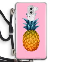 Grote ananas: Honor 6X Transparant Hoesje met koord