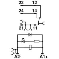 Phoenix Contact RIF-1-RPT-LDP-24DC/1X21MS Relaismodule 10 stuk(s) - thumbnail