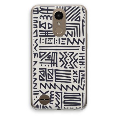 Marrakech print: LG K10 (2017) Transparant Hoesje