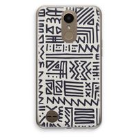 Marrakech print: LG K10 (2017) Transparant Hoesje
