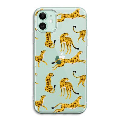 Luipaard: iPhone 11 Transparant Hoesje