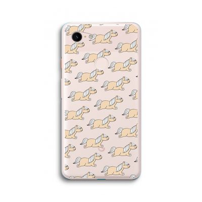 Ponys: Google Pixel 3 XL Transparant Hoesje
