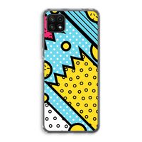 Pop Art #1: Samsung Galaxy A22 5G Transparant Hoesje Pop Art #1: Samsung Galaxy A22 5G Transparant Hoesje