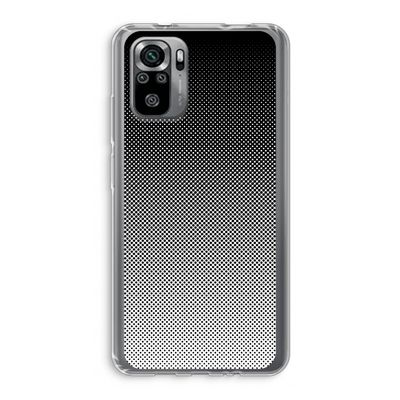 Musketon Halftone: Xiaomi Redmi Note 10S Transparant Hoesje