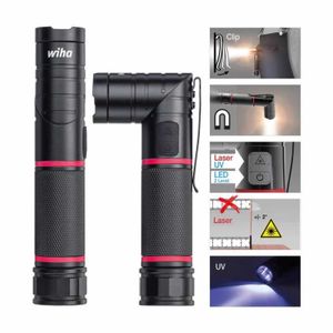 Wiha Multifunctionele Zaklamp (Light/UV/Laser)