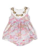 Hucklebones London ensemble haut-short bloomer à fleurs - Rose