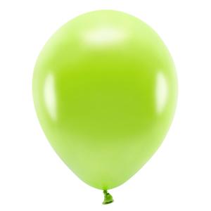 Party ballonnen - biologisch afbreekbaar - 100x - lime groen - milieuvriendelijke feestversiering