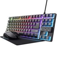Toetsenbord met Gaming Muis Trust 25227 Qwerty Spaans